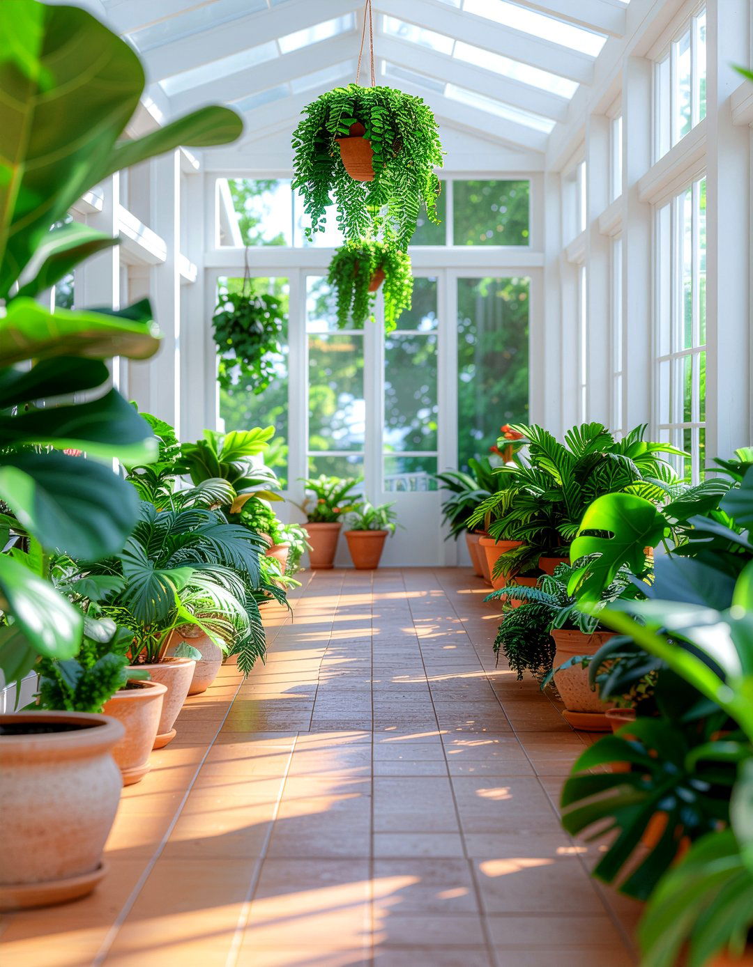 Indoor Plant Garden - 30 retreat living room ideas