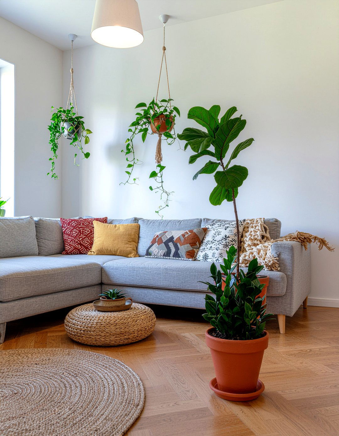 Indoor Plant Placement - 30 living room improvement ideas