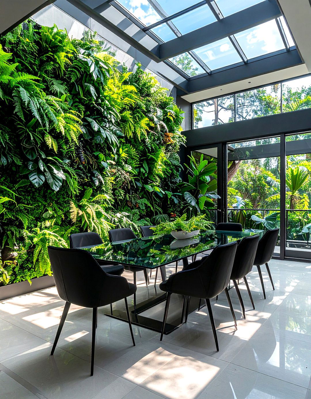 Indoor Plant Wall - 30 modern home decor ideas