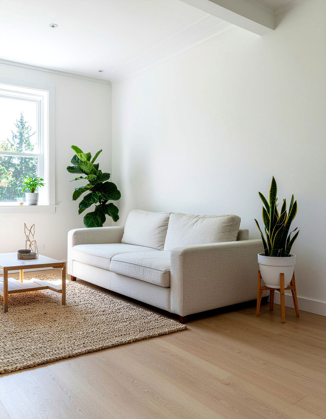 Indoor Plants - 30 living room elegant furniture ideas