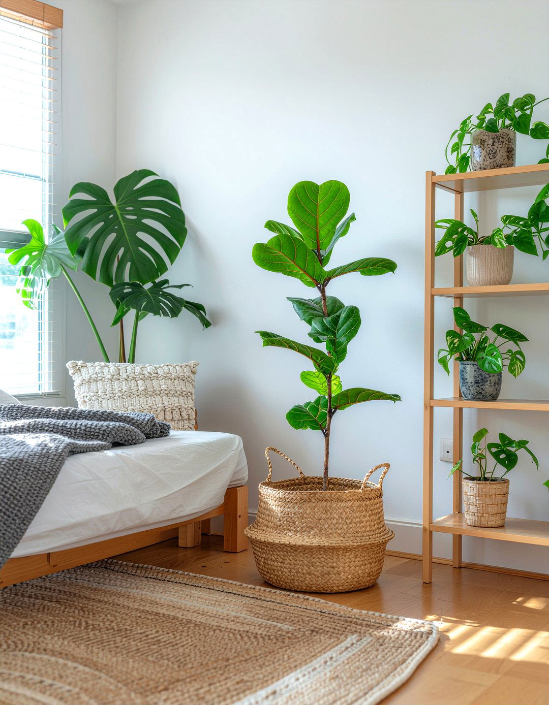 Indoor Plants - 30 quick bedroom ideas