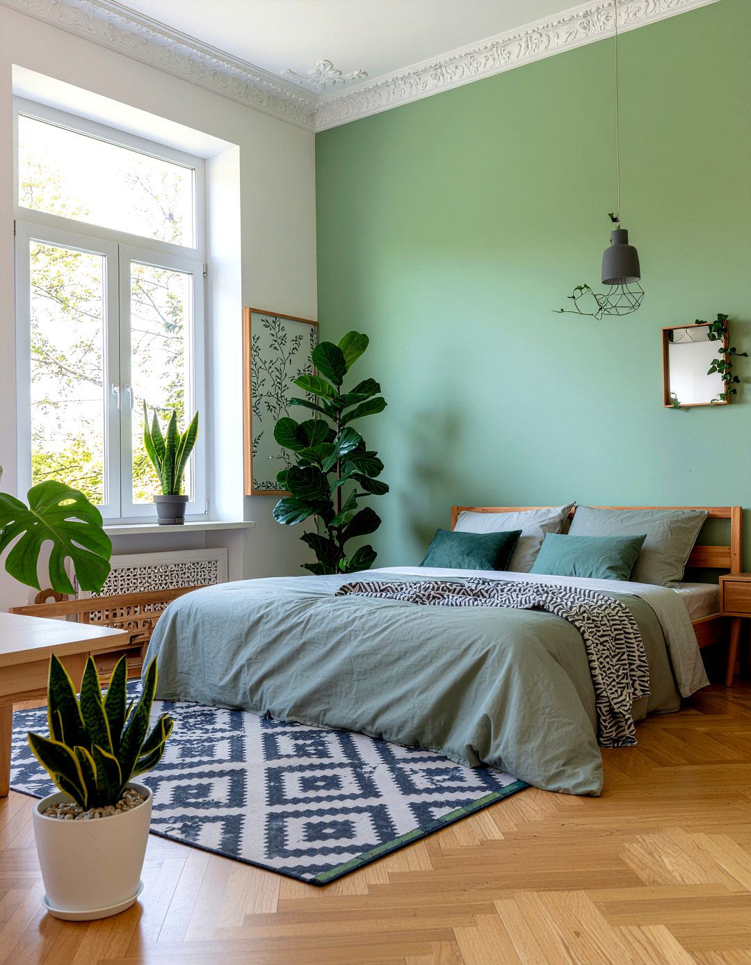 Indoor Plants Bedroom - 30 peaceful bedroom ideas