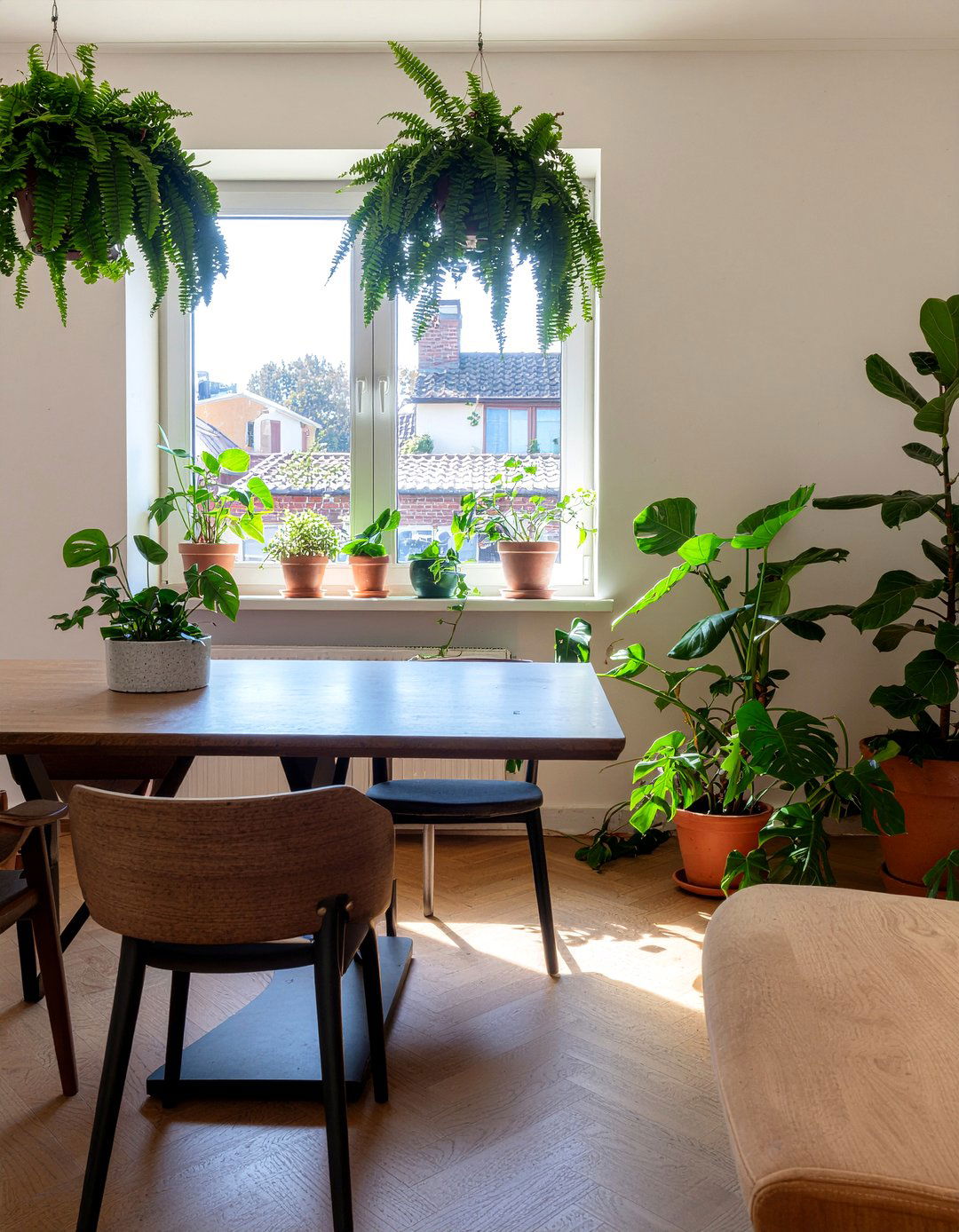 Indoor Plants Dining Room - 30 everyday dining room ideas