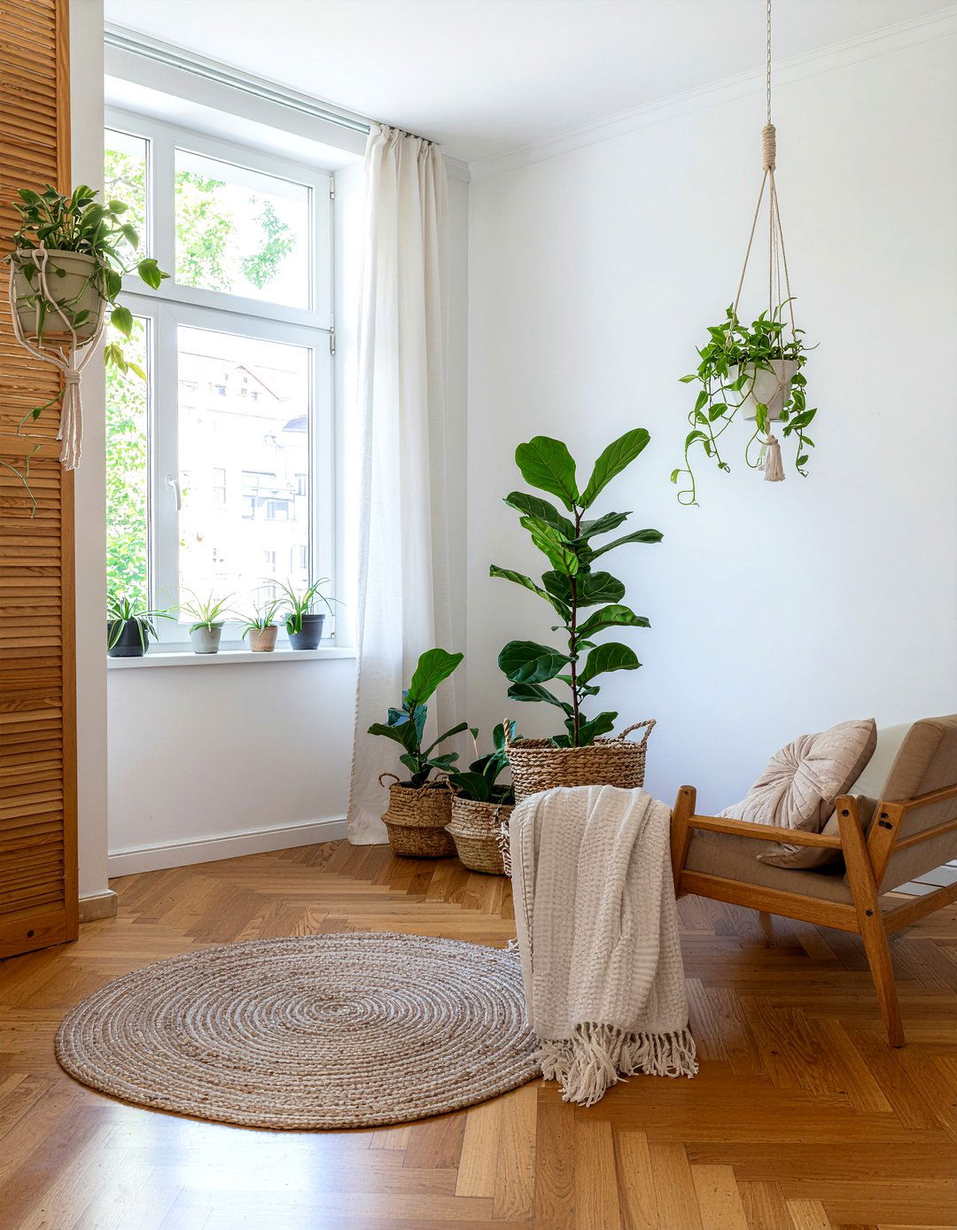 Indoor Plants For Ambiance - 30 living room entertaining ideas