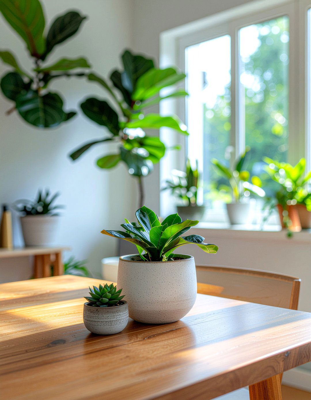 Indoor Plants For Dining Office - 30 dining room workspace ideas