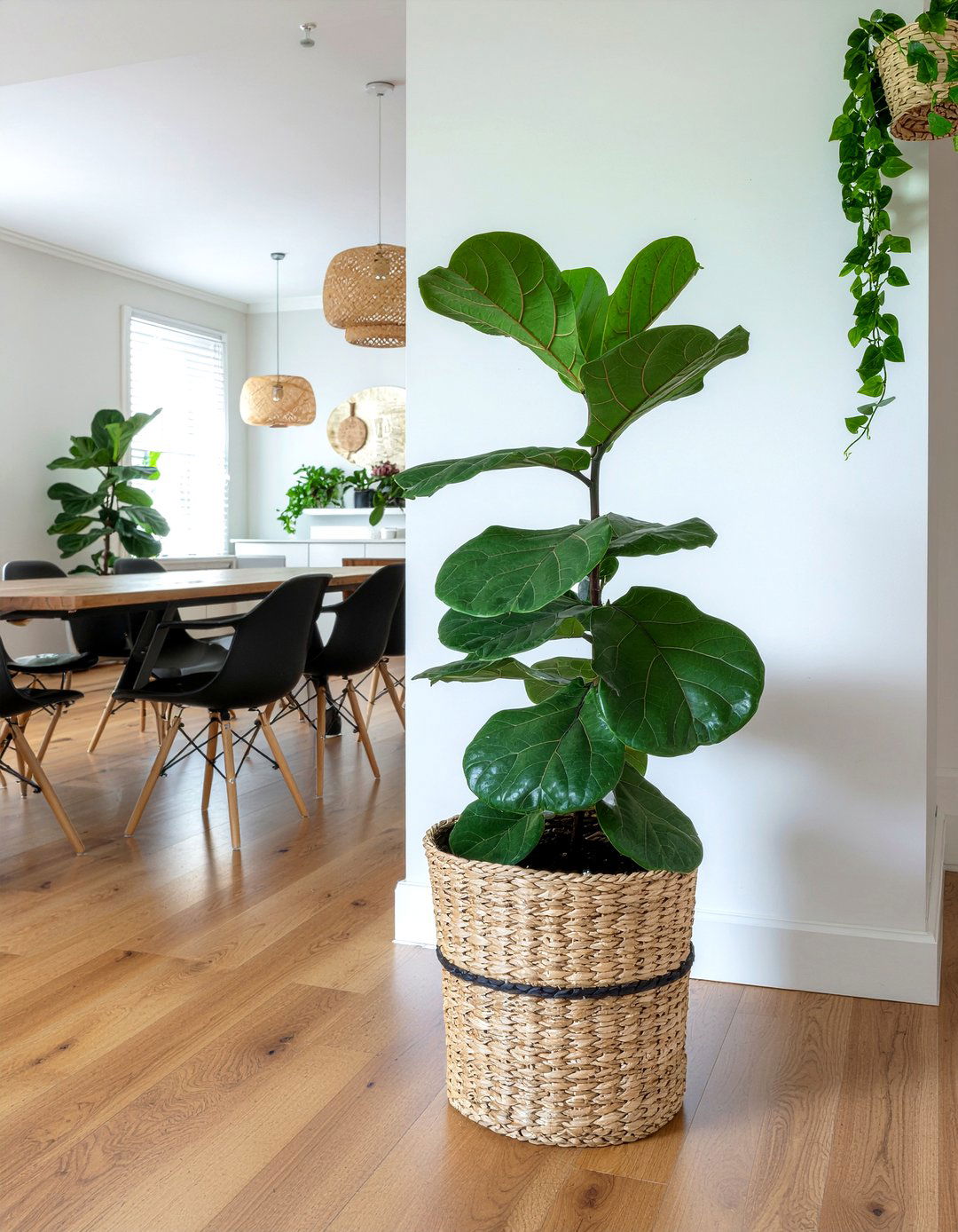 Indoor Plants For Dining Room - 30 earthy dining room ideas