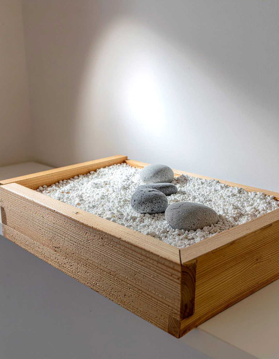 Indoor Rock Garden - 30 meditation living room ideas