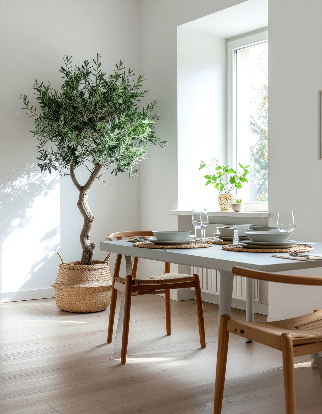 Indoor Tree - 30 dining room statement piece ideas
