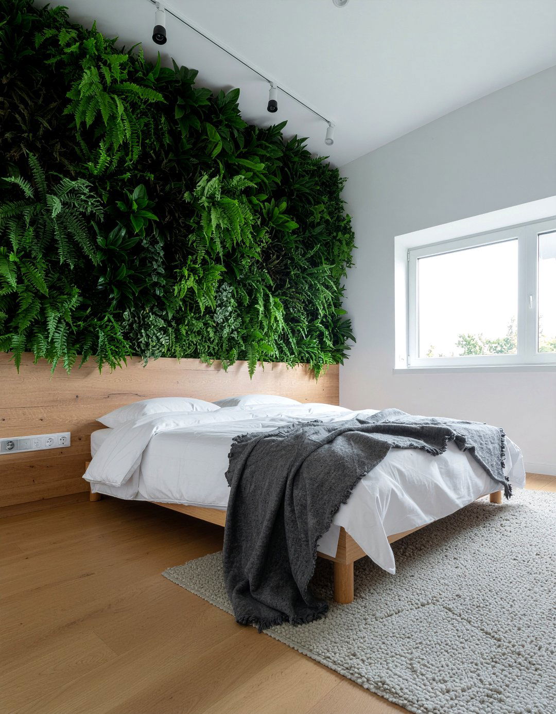 Indoor Vertical Garden - 30 jungle bedroom ideas