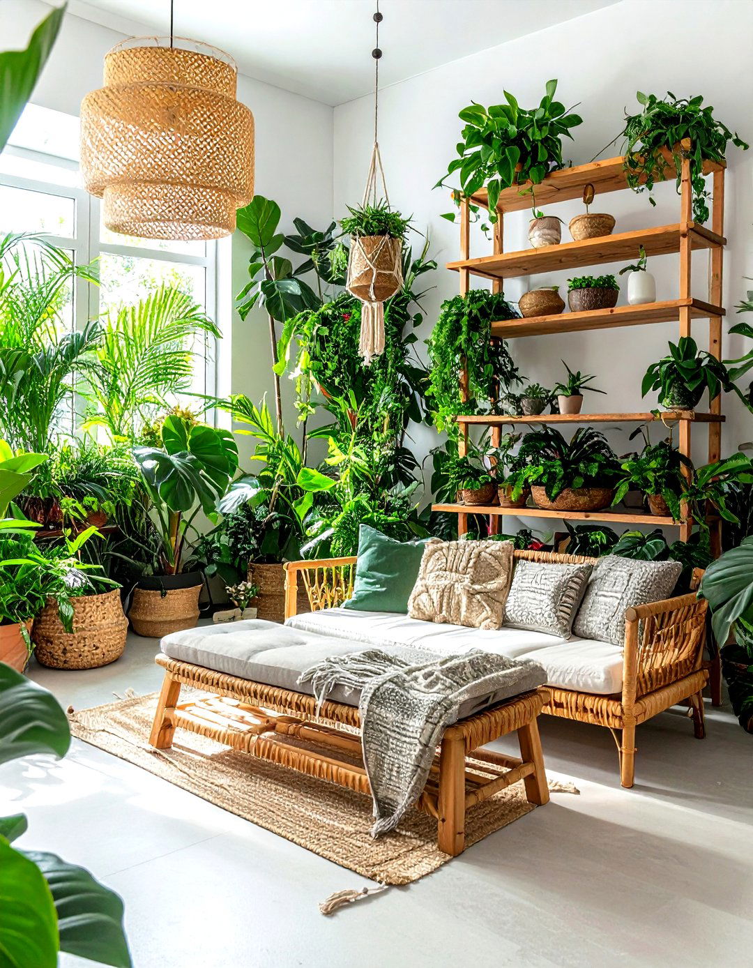 Indoor garden greenery - 30 bonus room decor ideas