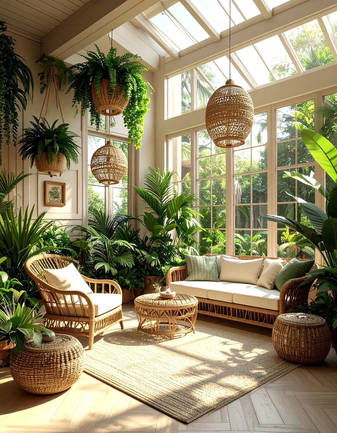Indoor garden sunroom - 30 serene decor ideas