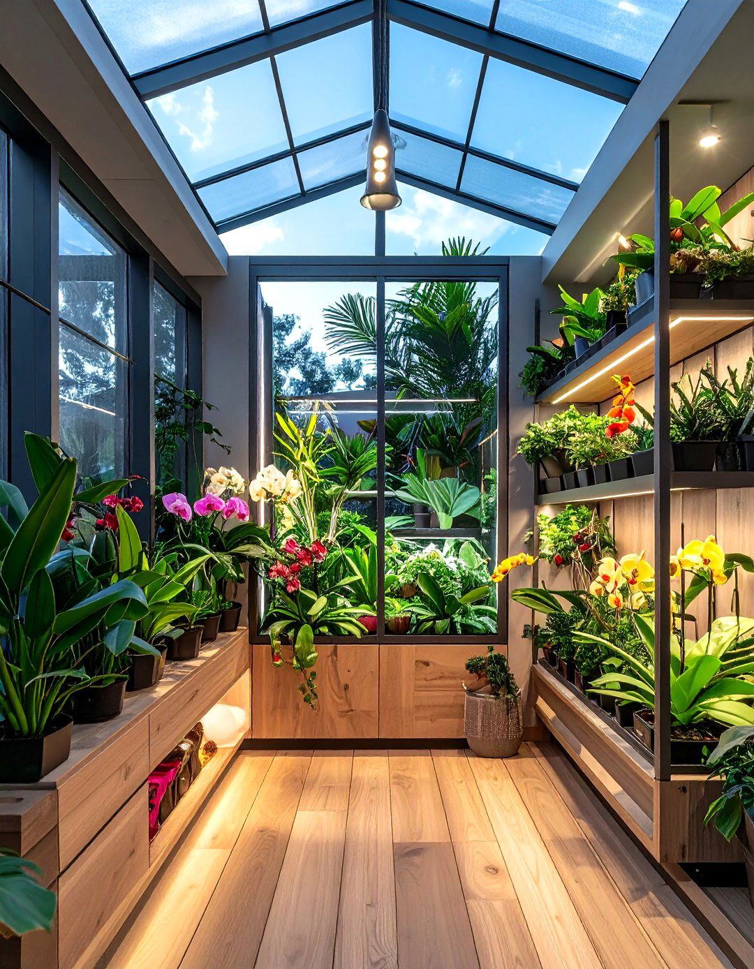 Indoor greenhouse shelf - 30 plant shelf ideas