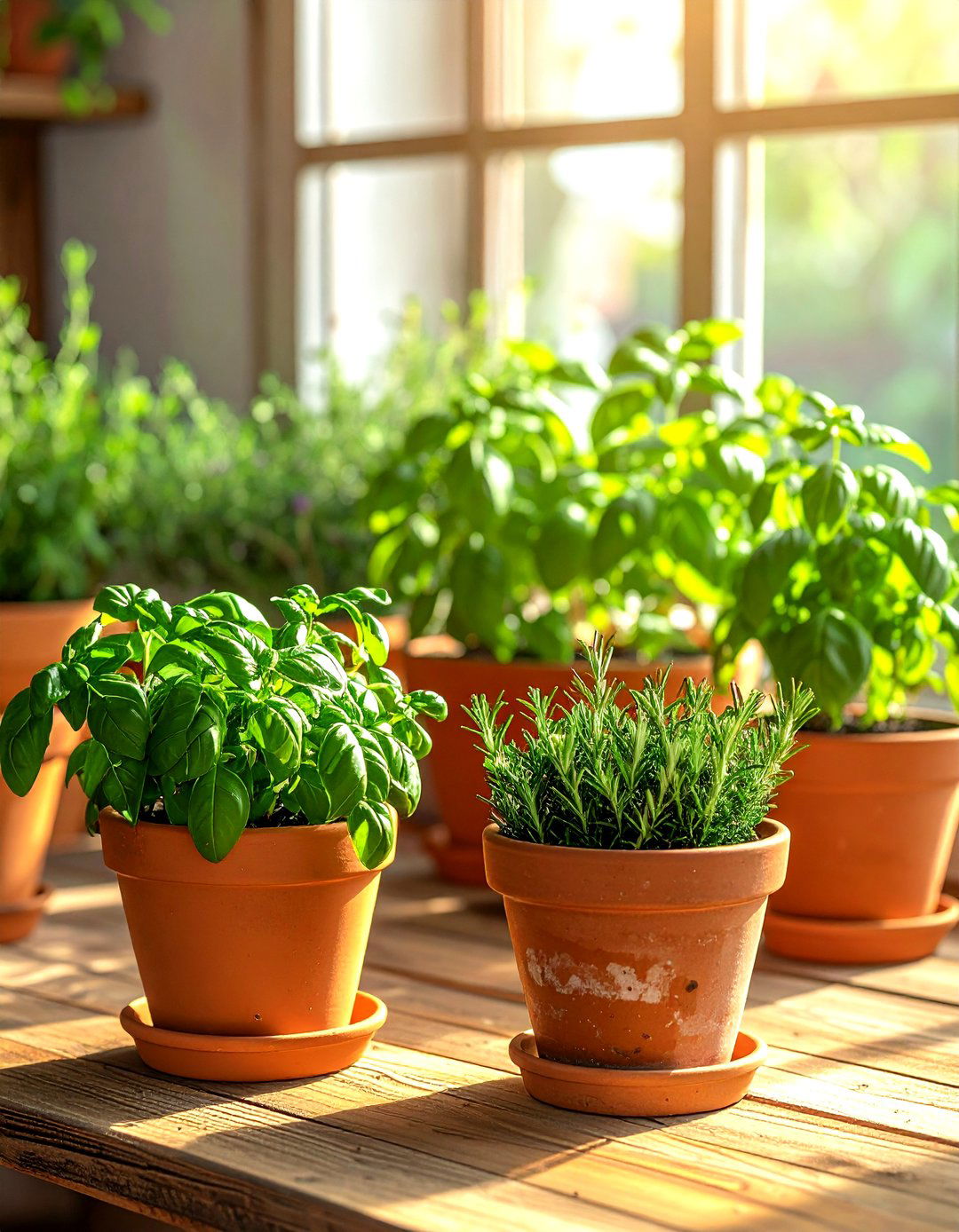 Indoor herb garden - 30 kitchen on a budget ideas
