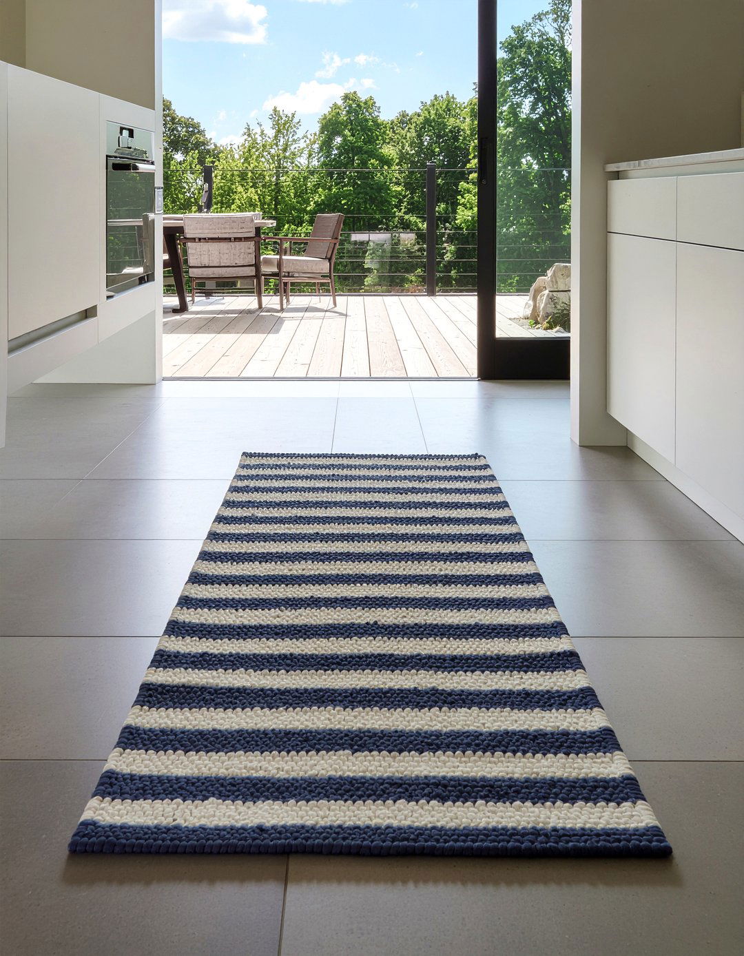 Indoor outdoor kitchen rug - 30 kitchen rug ideas