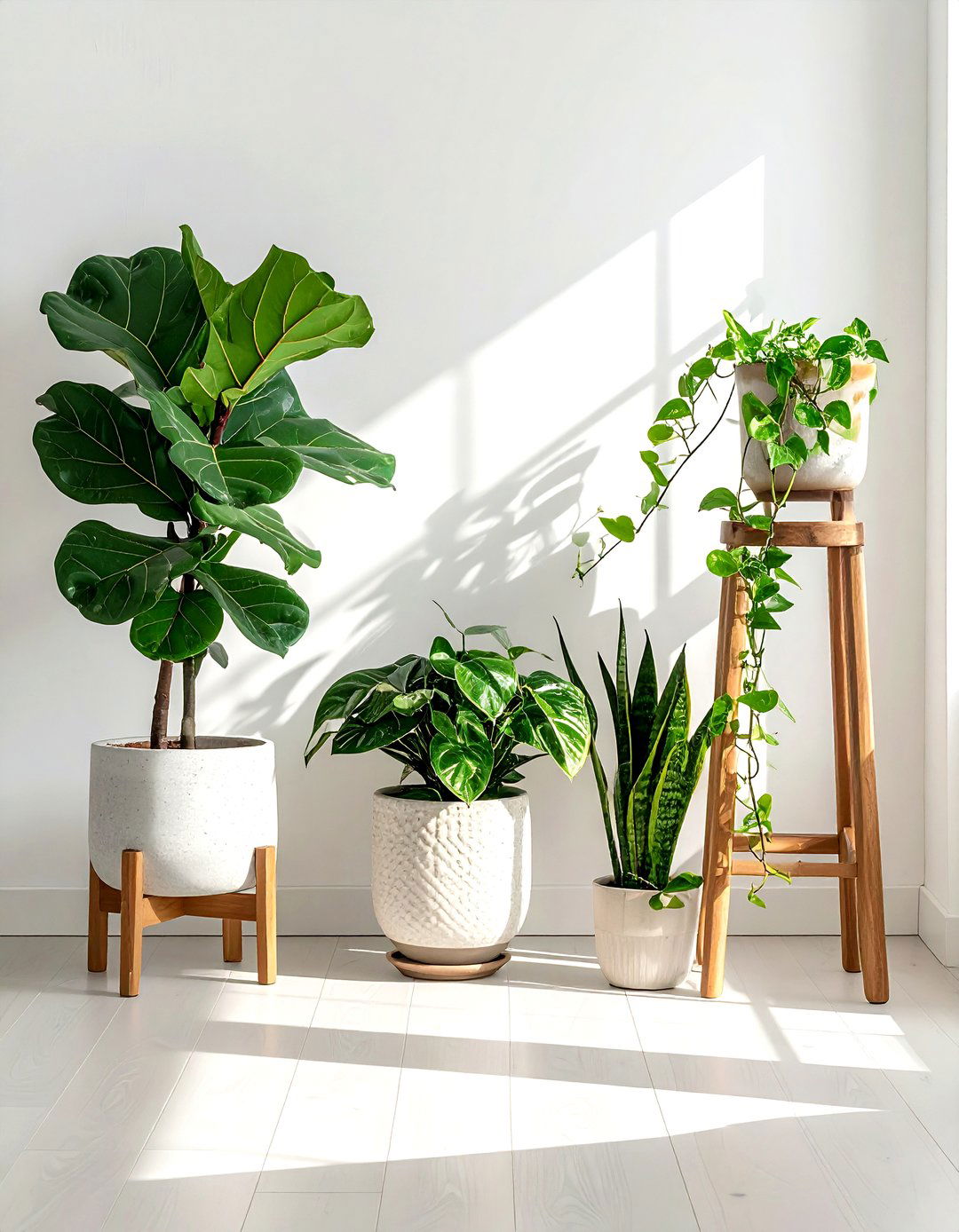 Indoor plant arrangement - 30 instant decor update ideas