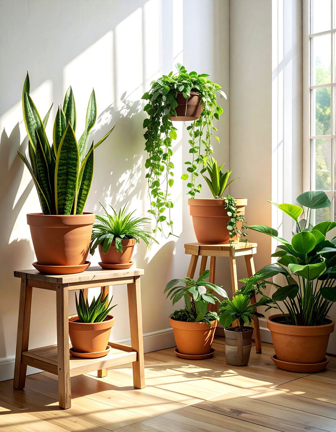 Indoor plant collection - 30 renter-friendly decor ideas