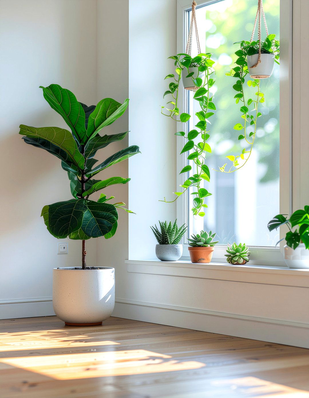 Indoor plant decor - 30 first apartment decor ideas