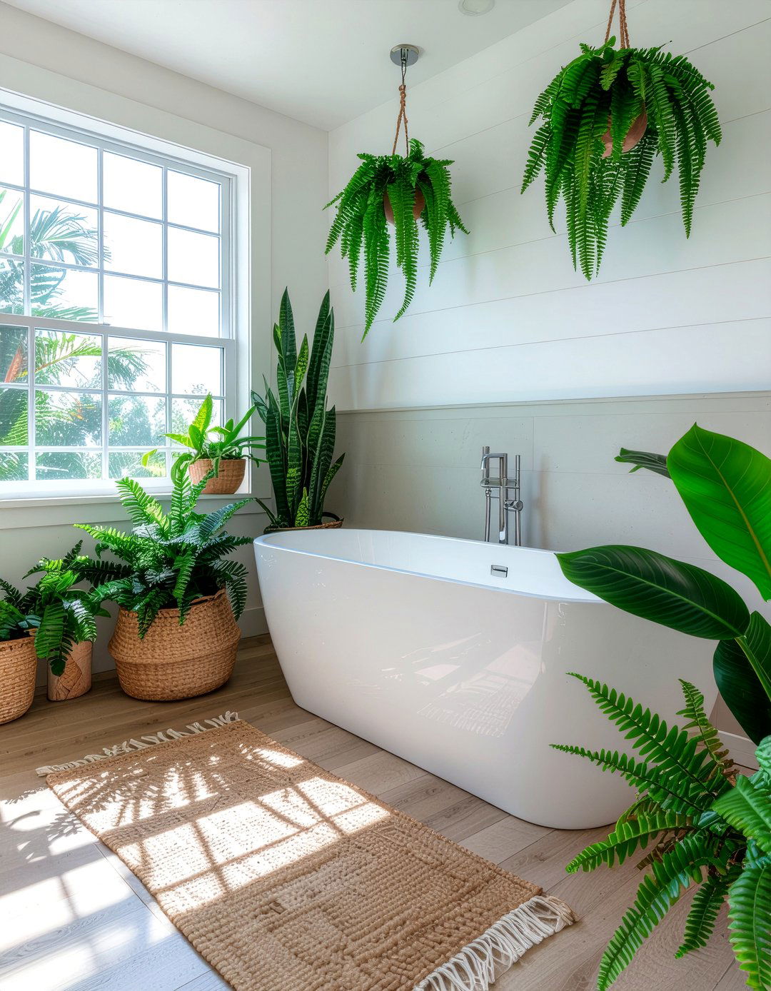 Indoor plants bathroom - 30 primary bathroom ideas