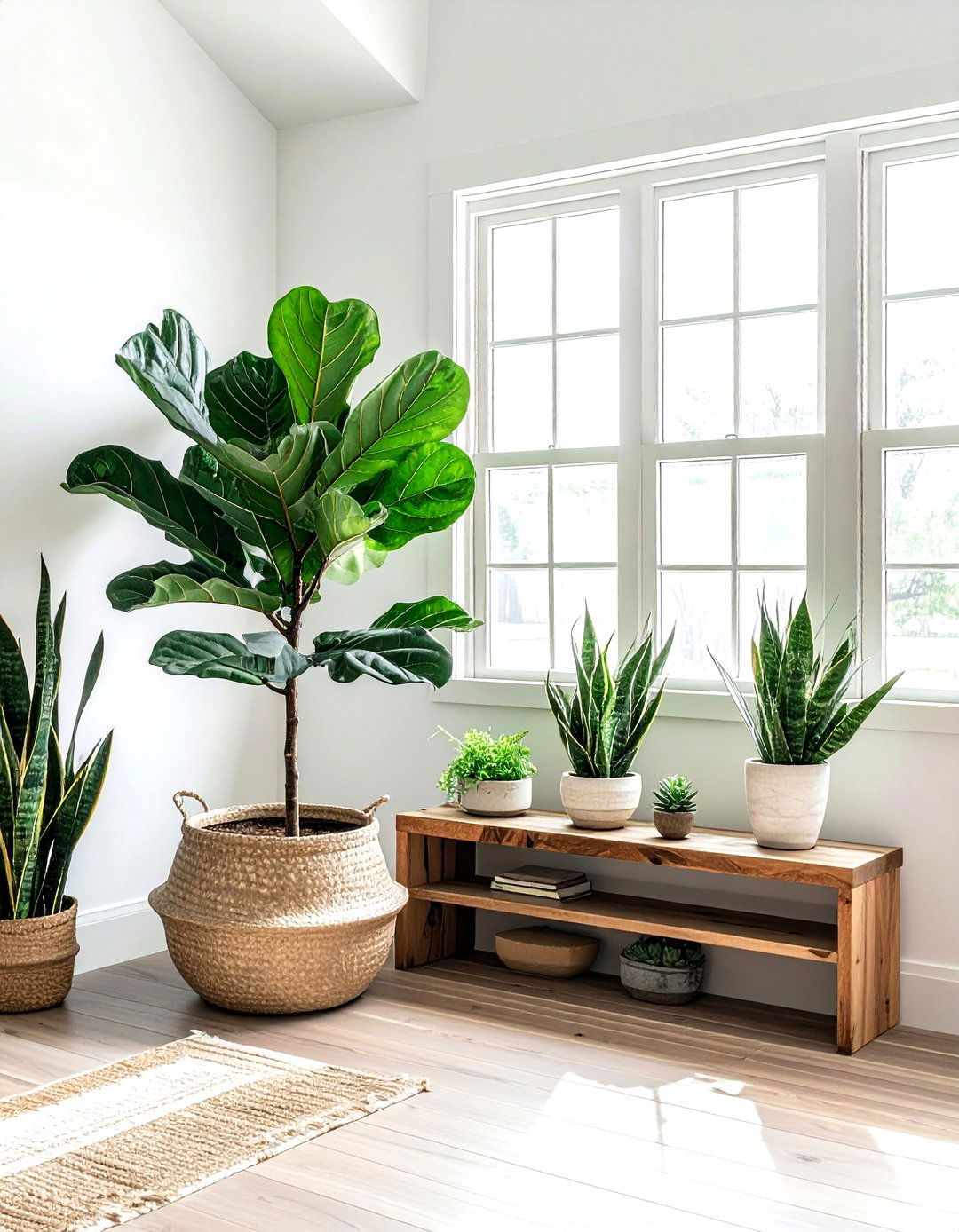 Indoor plants for living room - 30 calming decor ideas
