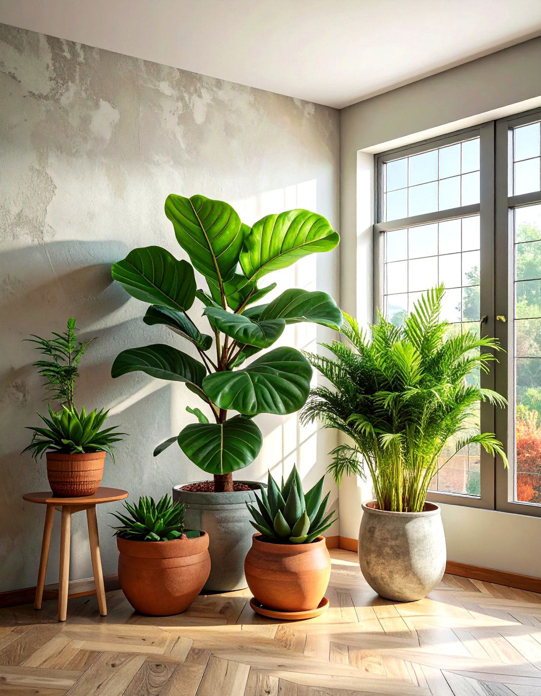 Indoor plants - 30 affordable bedroom ideas