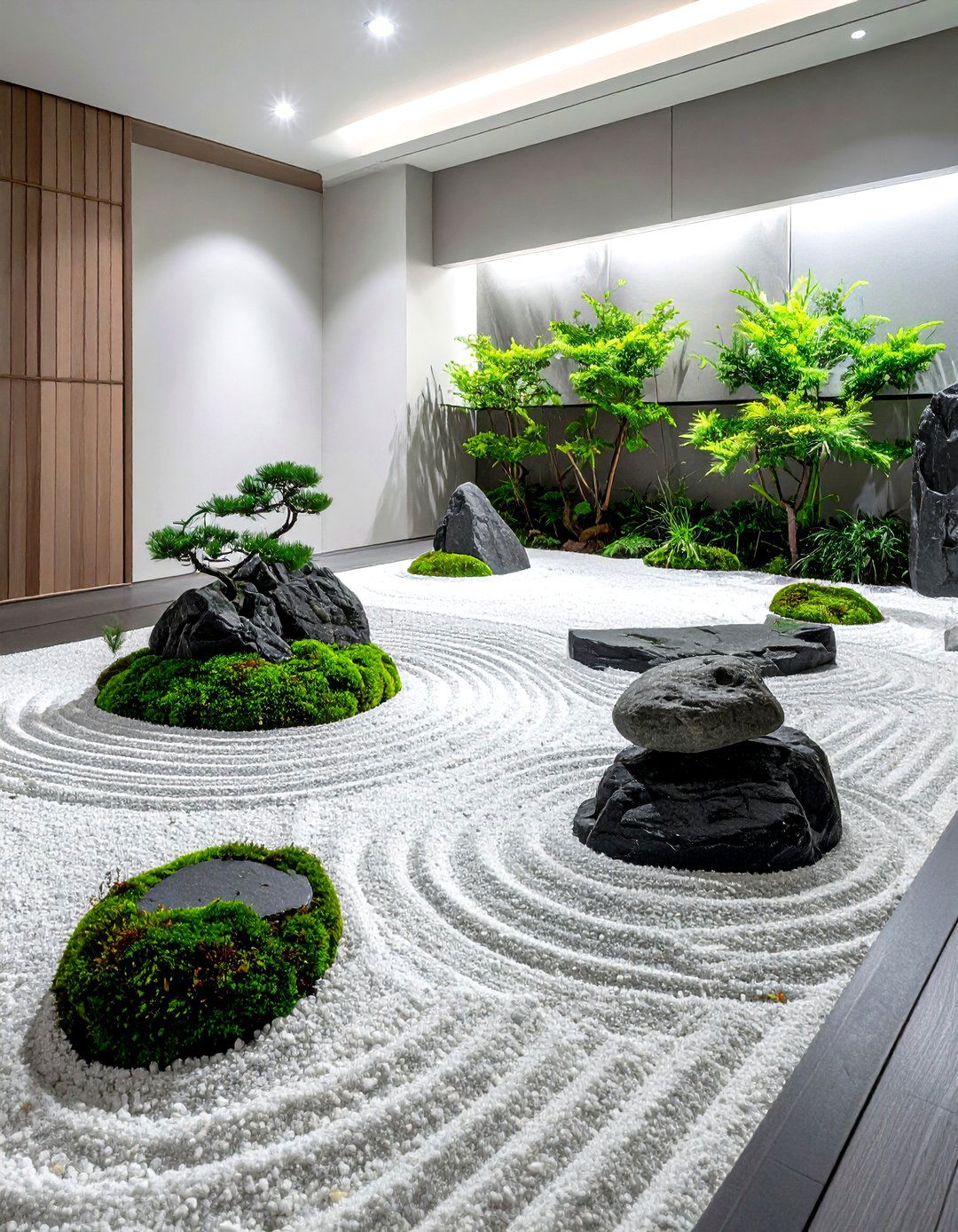 Indoor rock garden - 30 Japanese home decor ideas