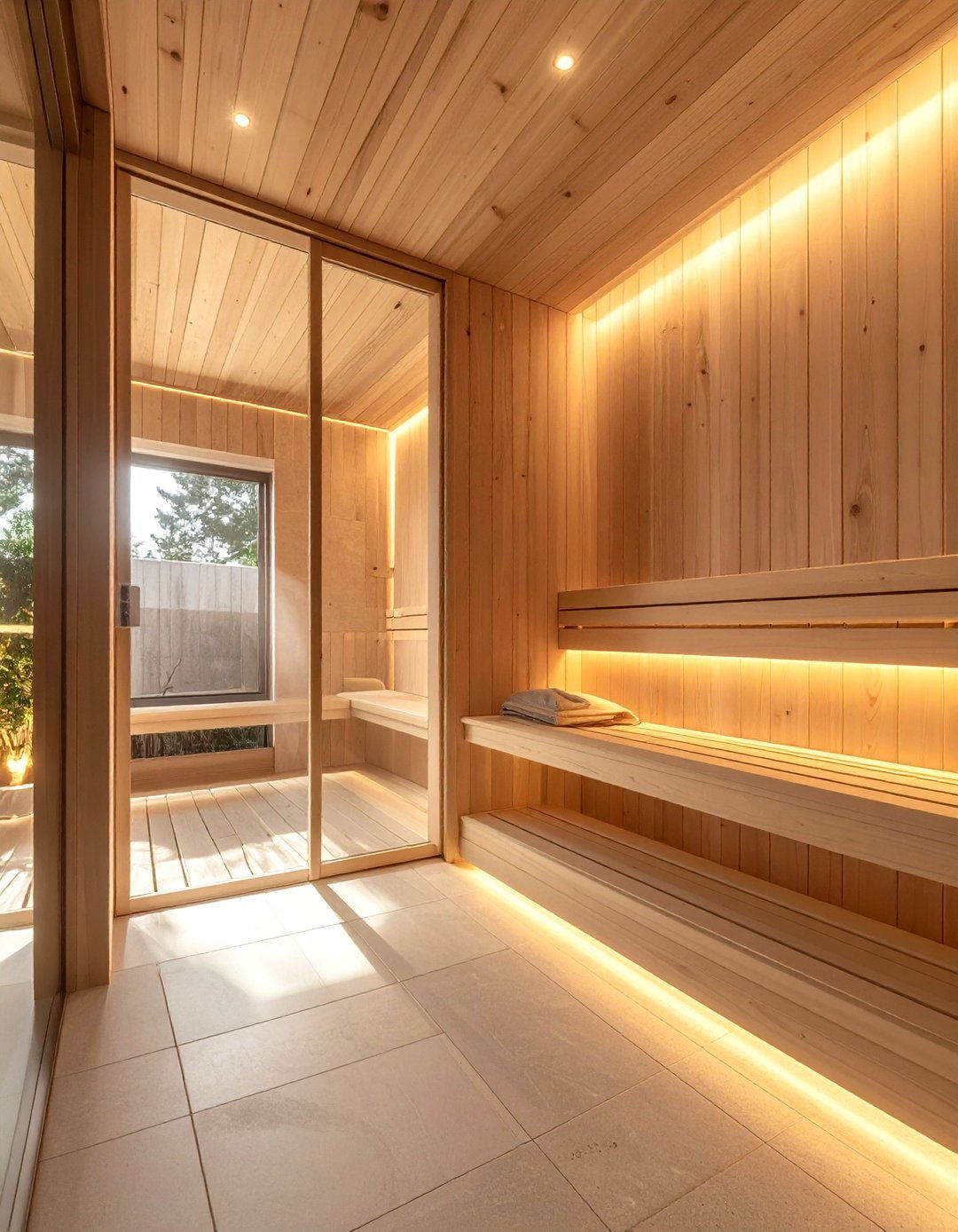 Indoor sauna installation - 30 incredible decor ideas