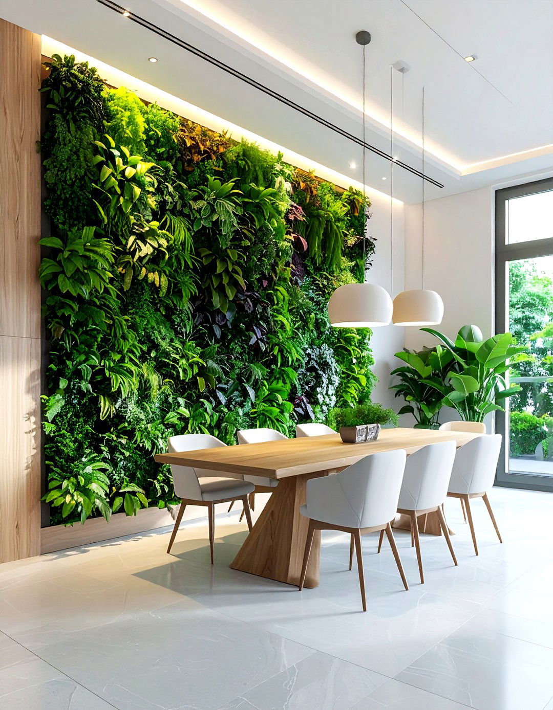 Indoor vertical garden - 30 luxury home decor ideas