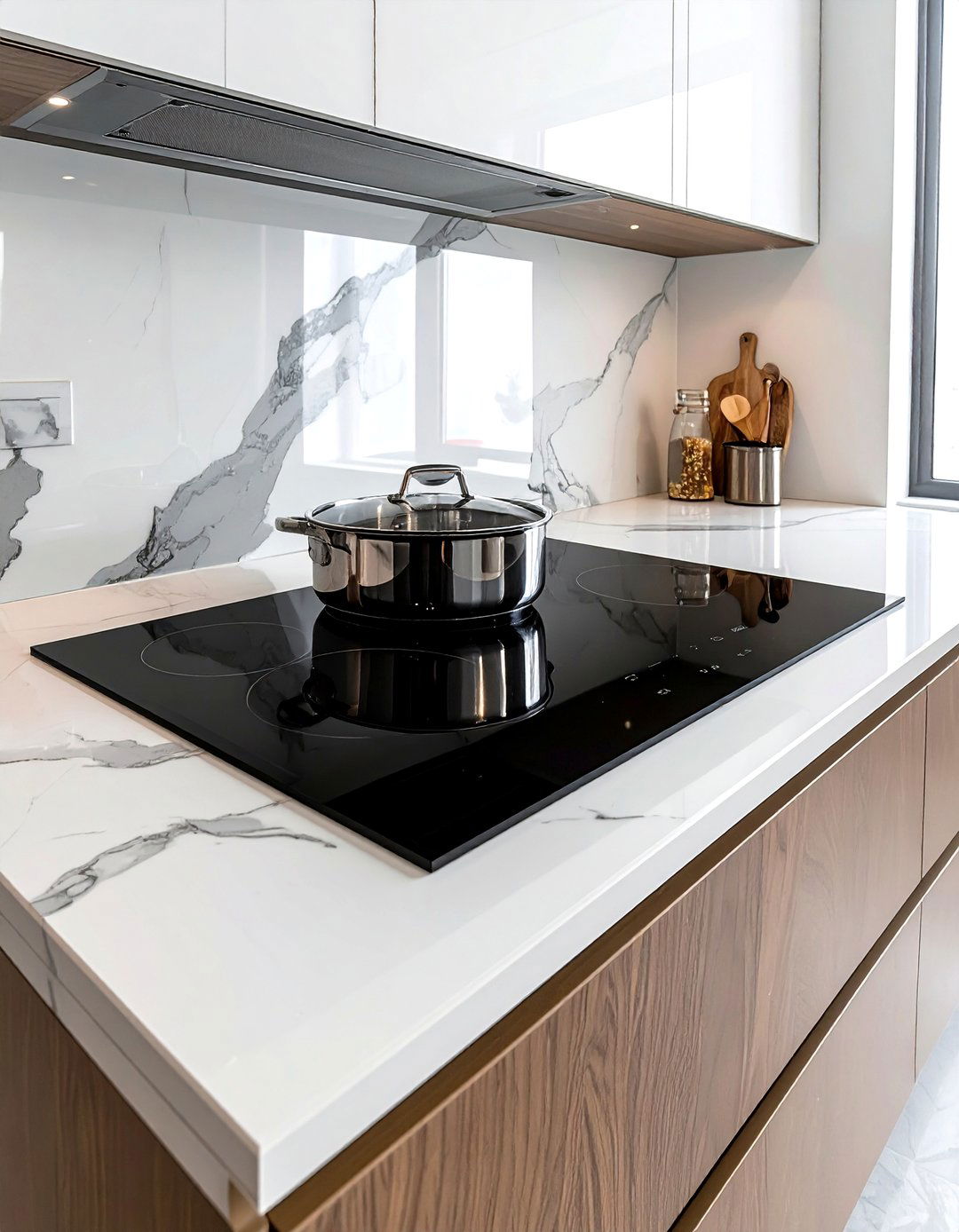 Induction Cooktop - 30 senior friendly kitchen ideas