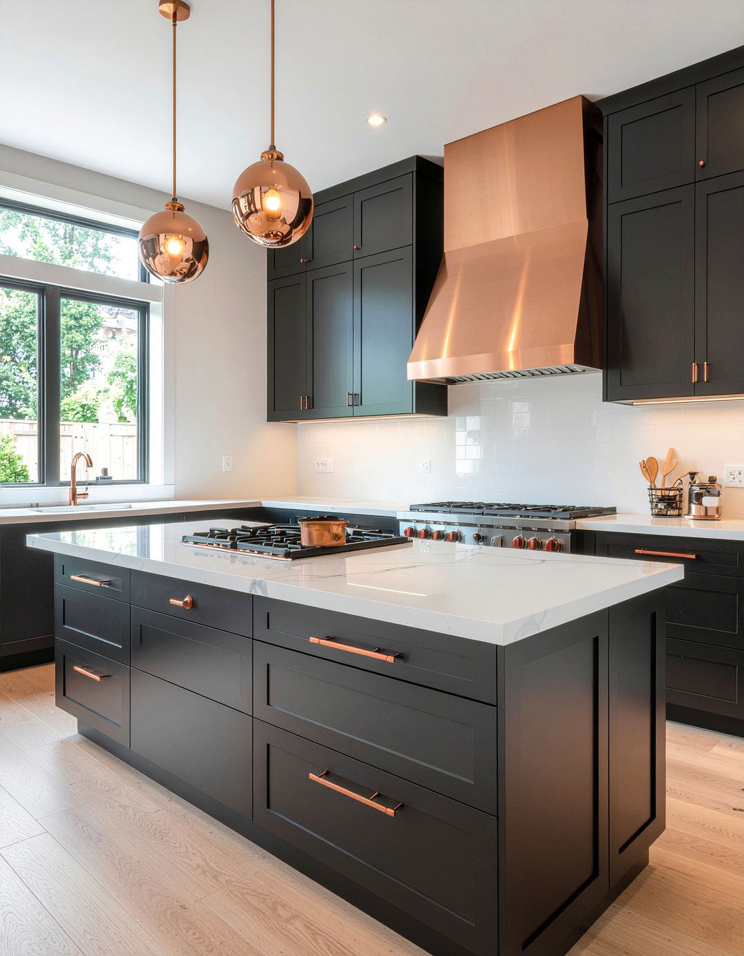 Induction Cooktop Copper Accents - 30 induction cooktop kitchen ideas