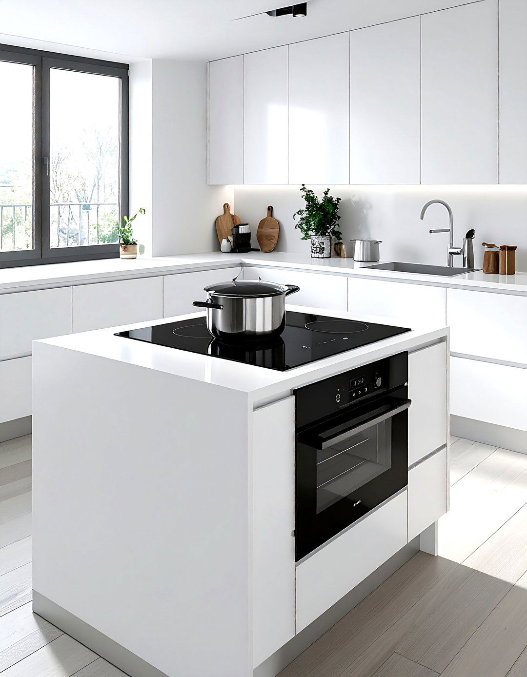 Induction Cooktop For Safety - 30 kitchen entertaining ideas