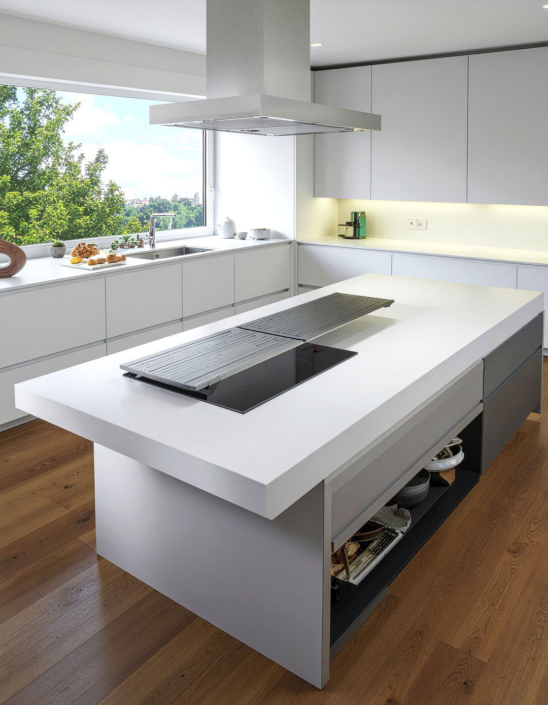 Induction Cooktop With Bridge Zone - 30 induction cooktop kitchen ideas