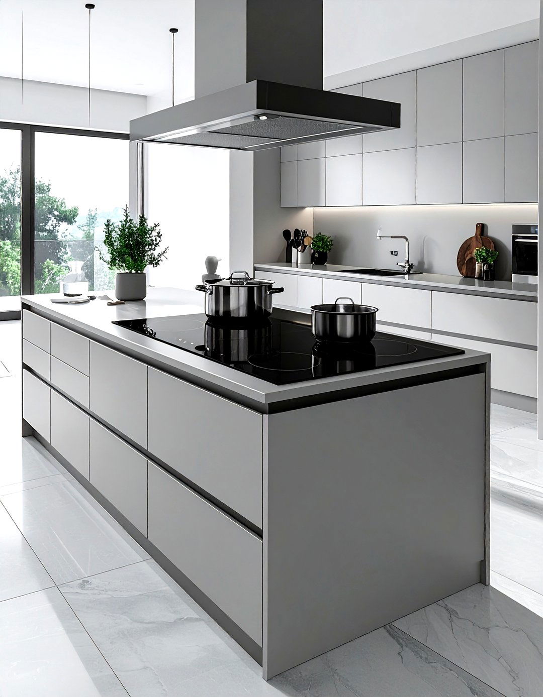 Induction cooktop - 30 kitchen goals ideas