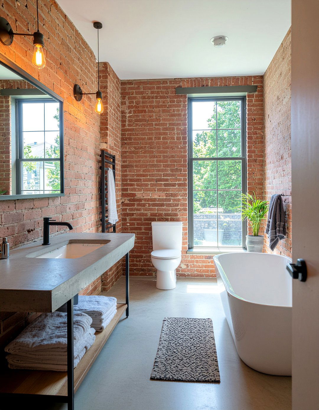 Industrial Bathroom Addition - 30 bathroom addition ideas