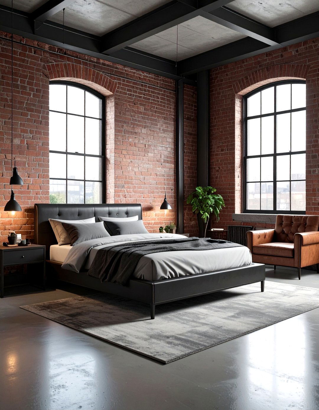 Industrial Bedroom - 30 luxury bedroom ideas
