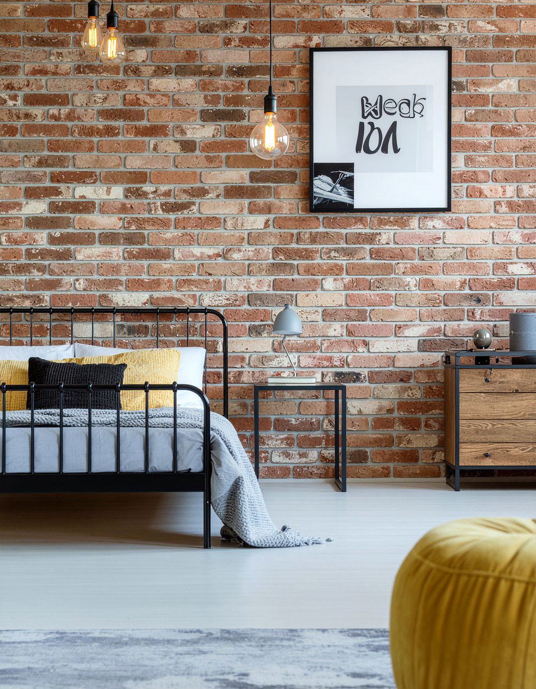 Industrial Bedroom - 30 popular bedroom ideas
