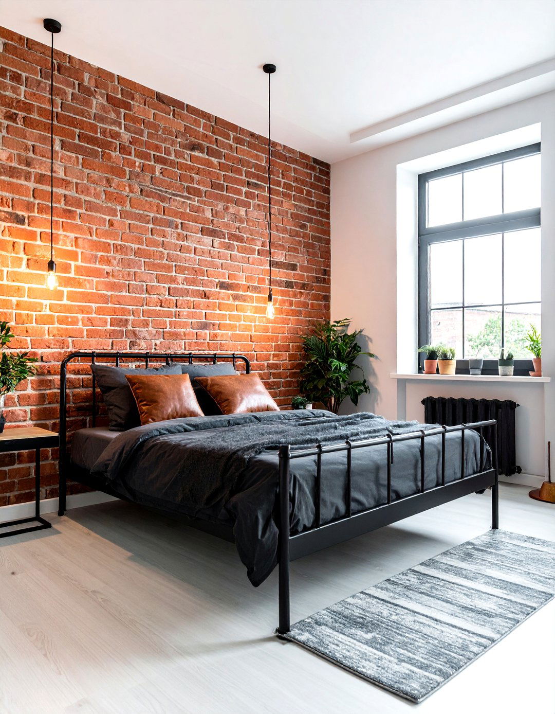Industrial Bedroom - 30 cozy bedroom settings