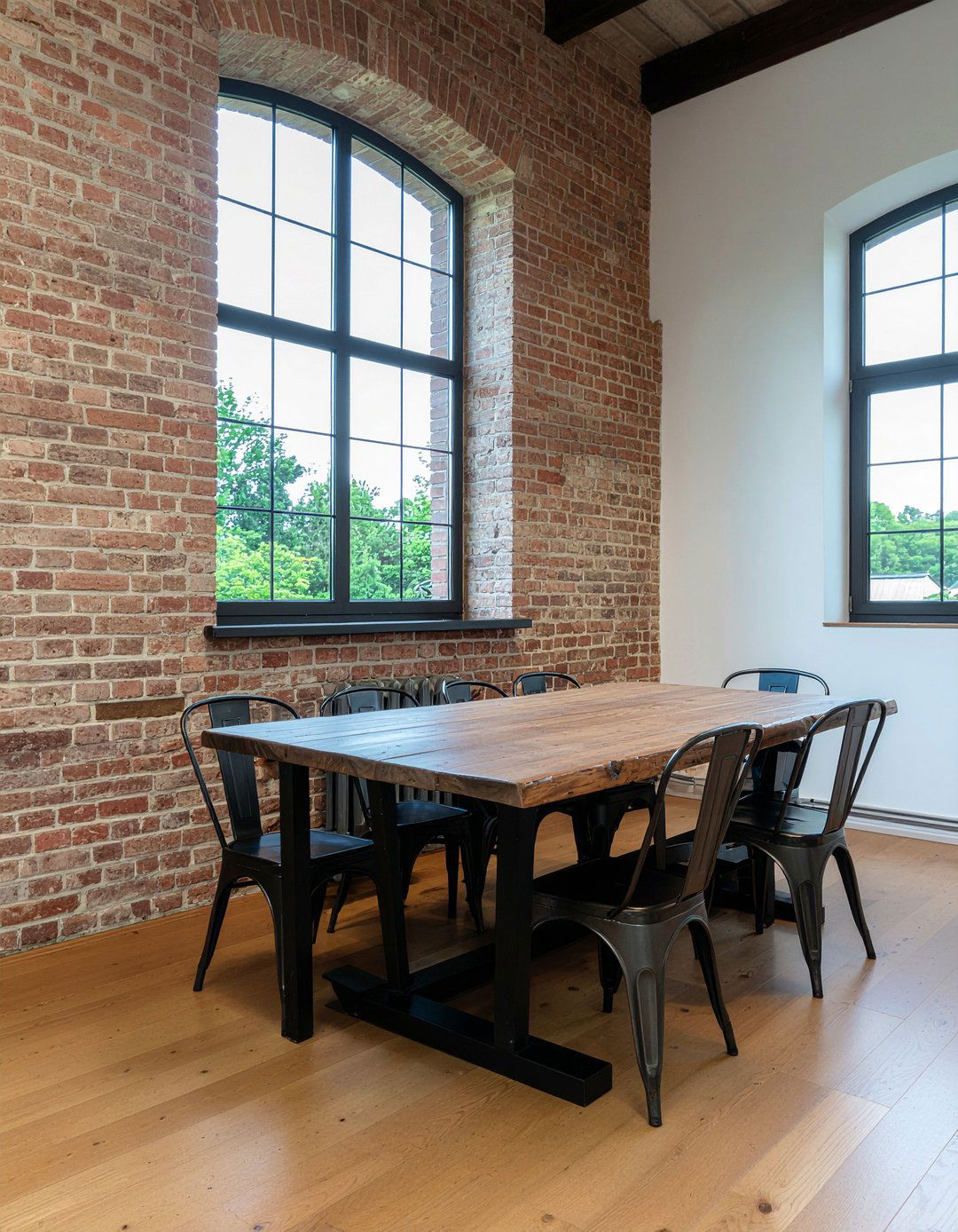 Industrial Berlin loft dining - 30 German dining room ideas