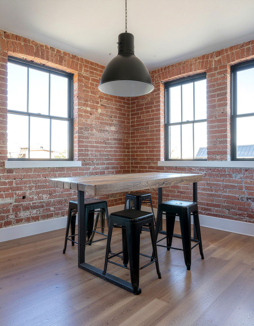 Industrial Breakfast Nook - 30 breakfast nook kitchen ideas