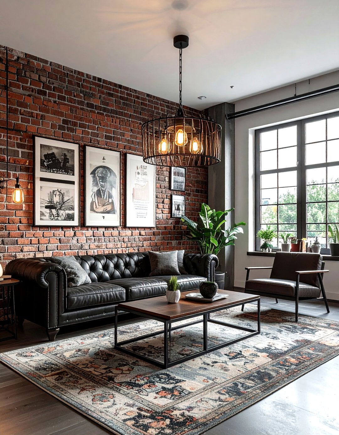 Industrial Cage Chandelier - 30 living room chandeliers