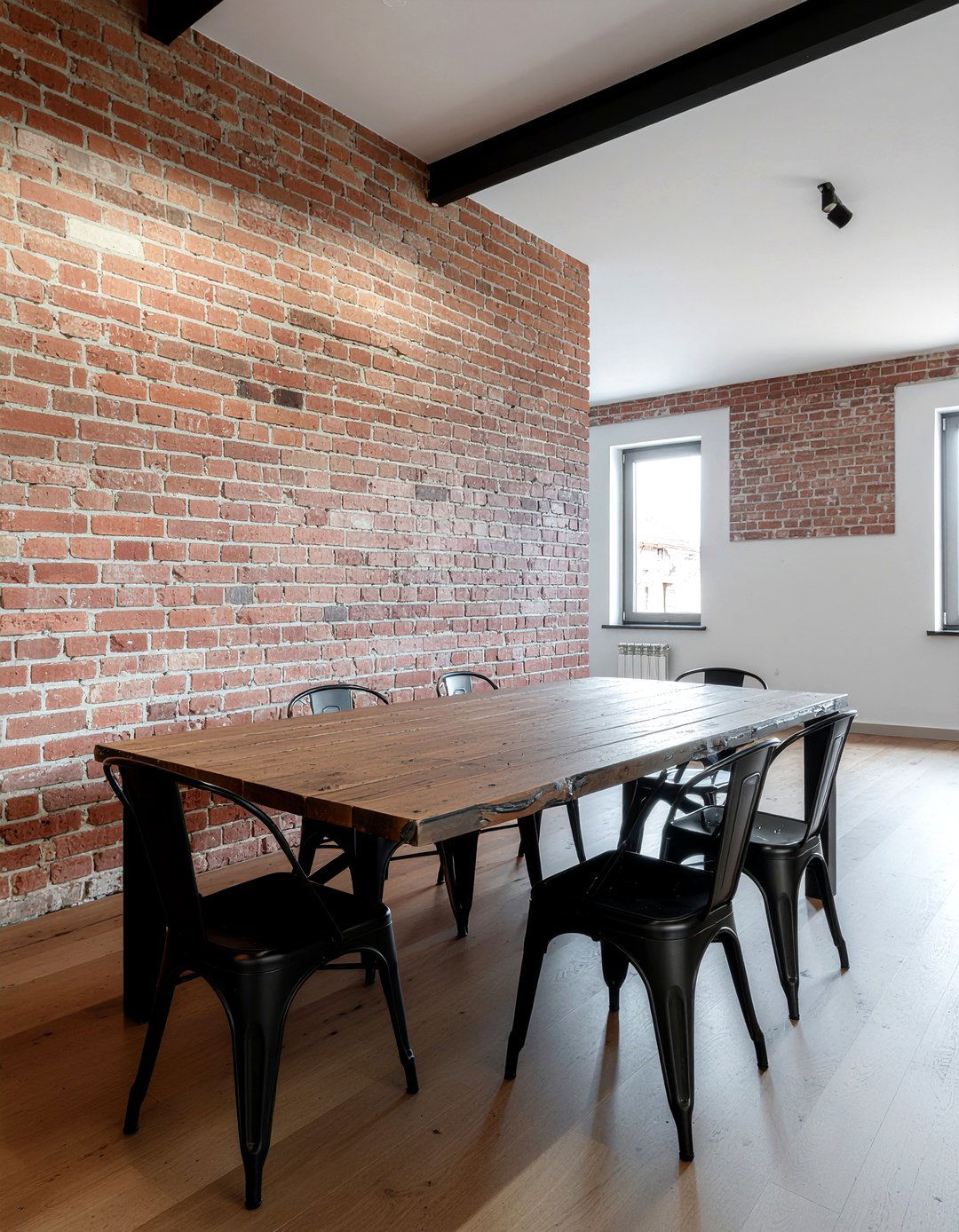 Industrial Chic Dining Room - 30 current dining room ideas