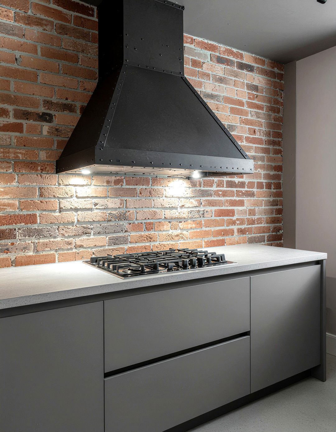 Industrial Chimney Hood - 30 chimney hood kitchen ideas