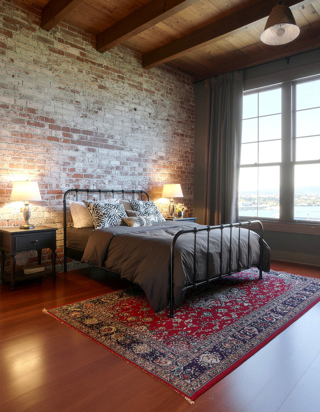 Industrial Chocolate Bedroom - 30 chocolate bedroom ideas