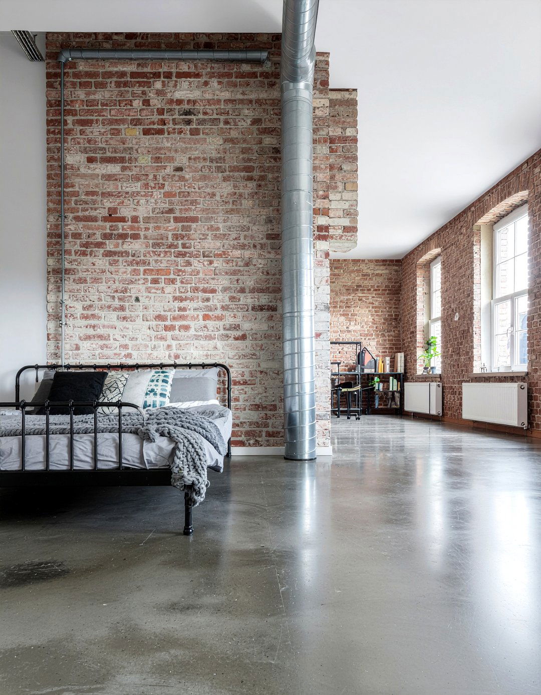 Industrial Concrete Floor - 30 bedroom concrete floors