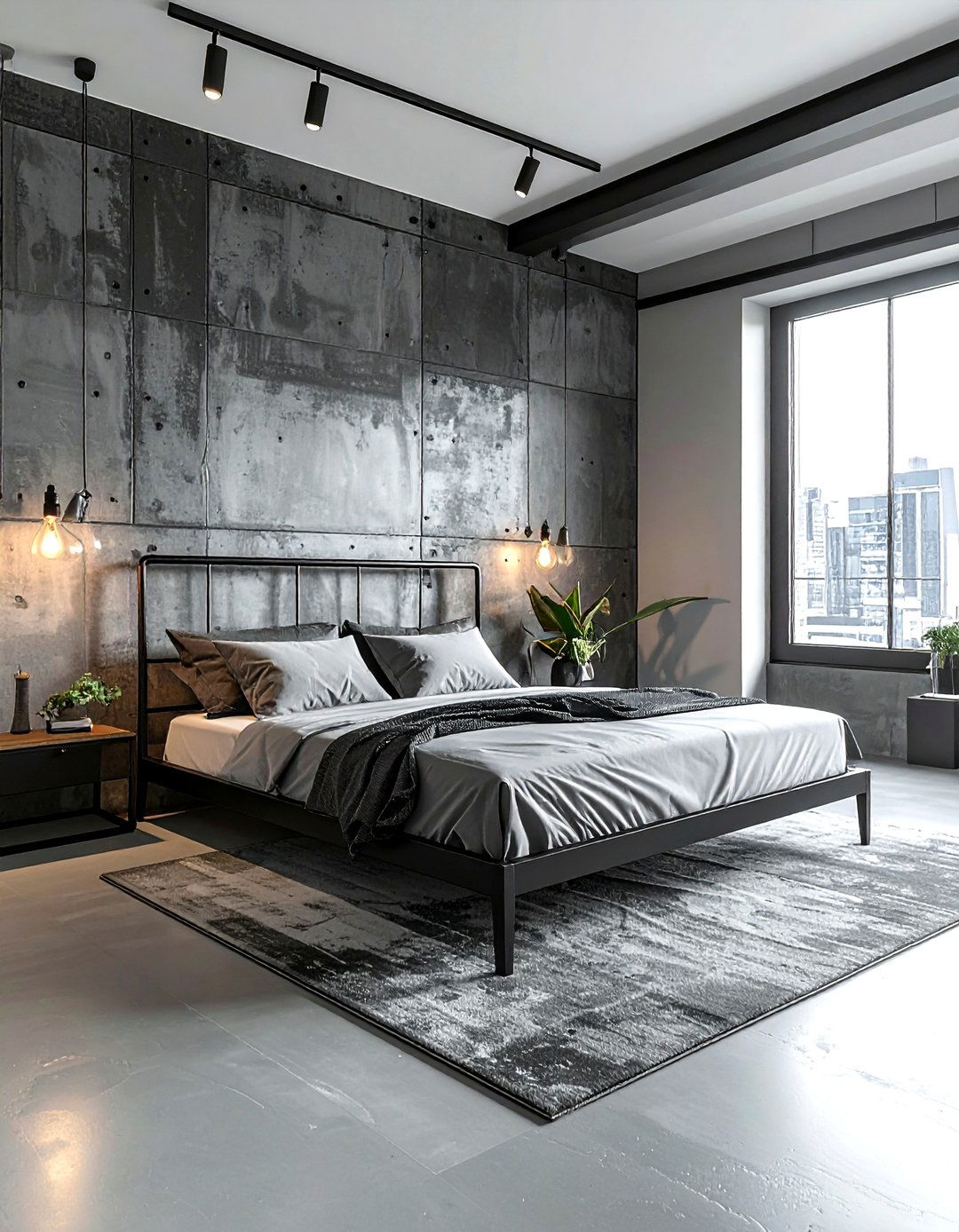 Industrial Concrete Wallpaper - 30 accent wallpaper ideas