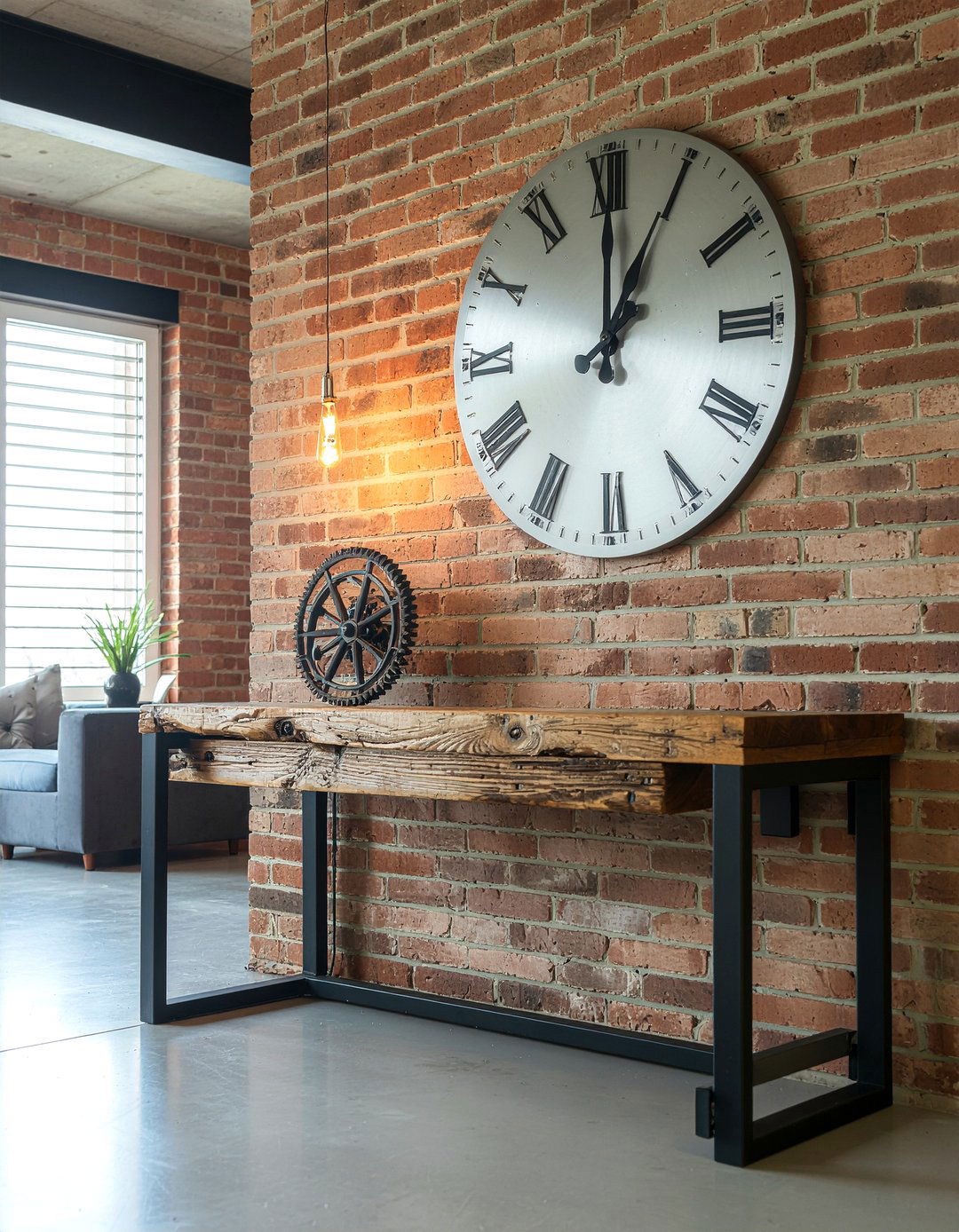 Industrial Console Table - 30 living room console table styling