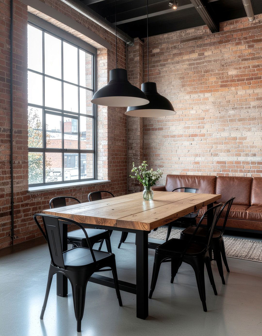 Industrial Dining Room - 30 dining room inspo ideas