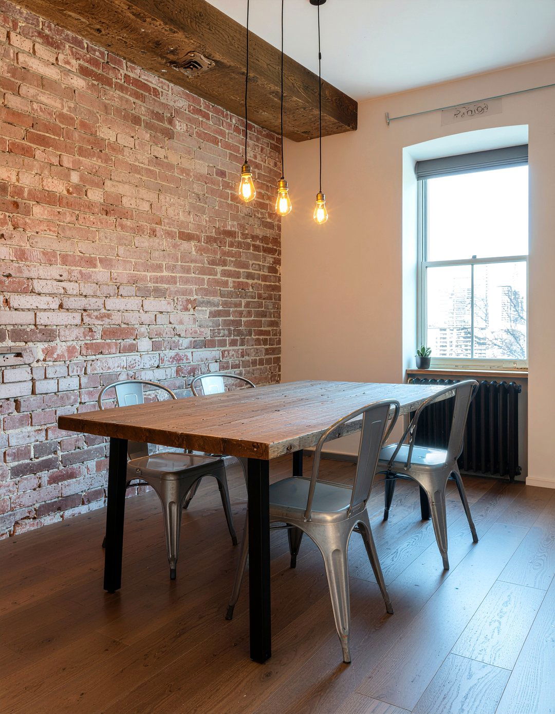 Industrial Dining Room - 30 dining room personality ideas