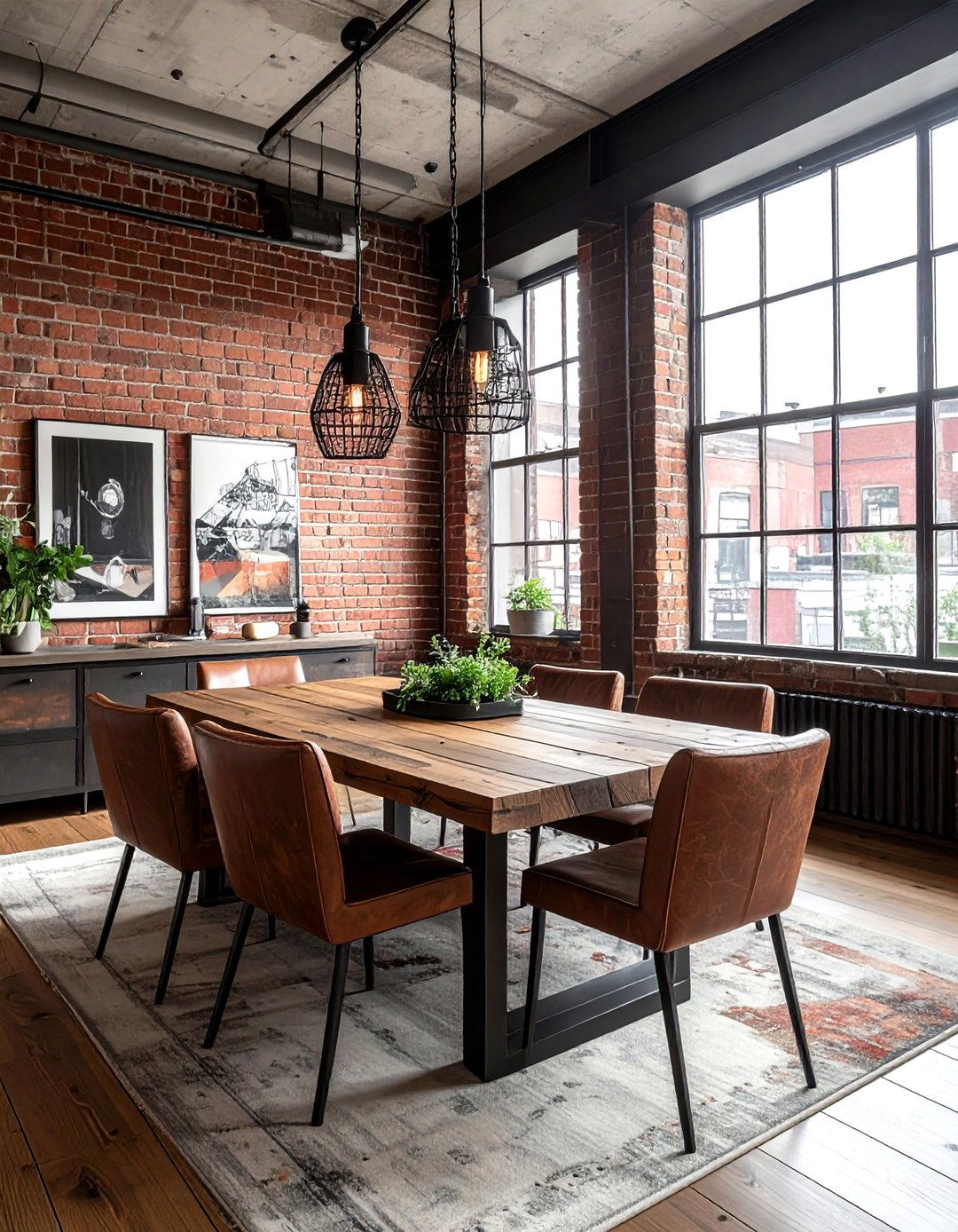 Industrial Dining Room - 30 beautiful dining room ideas
