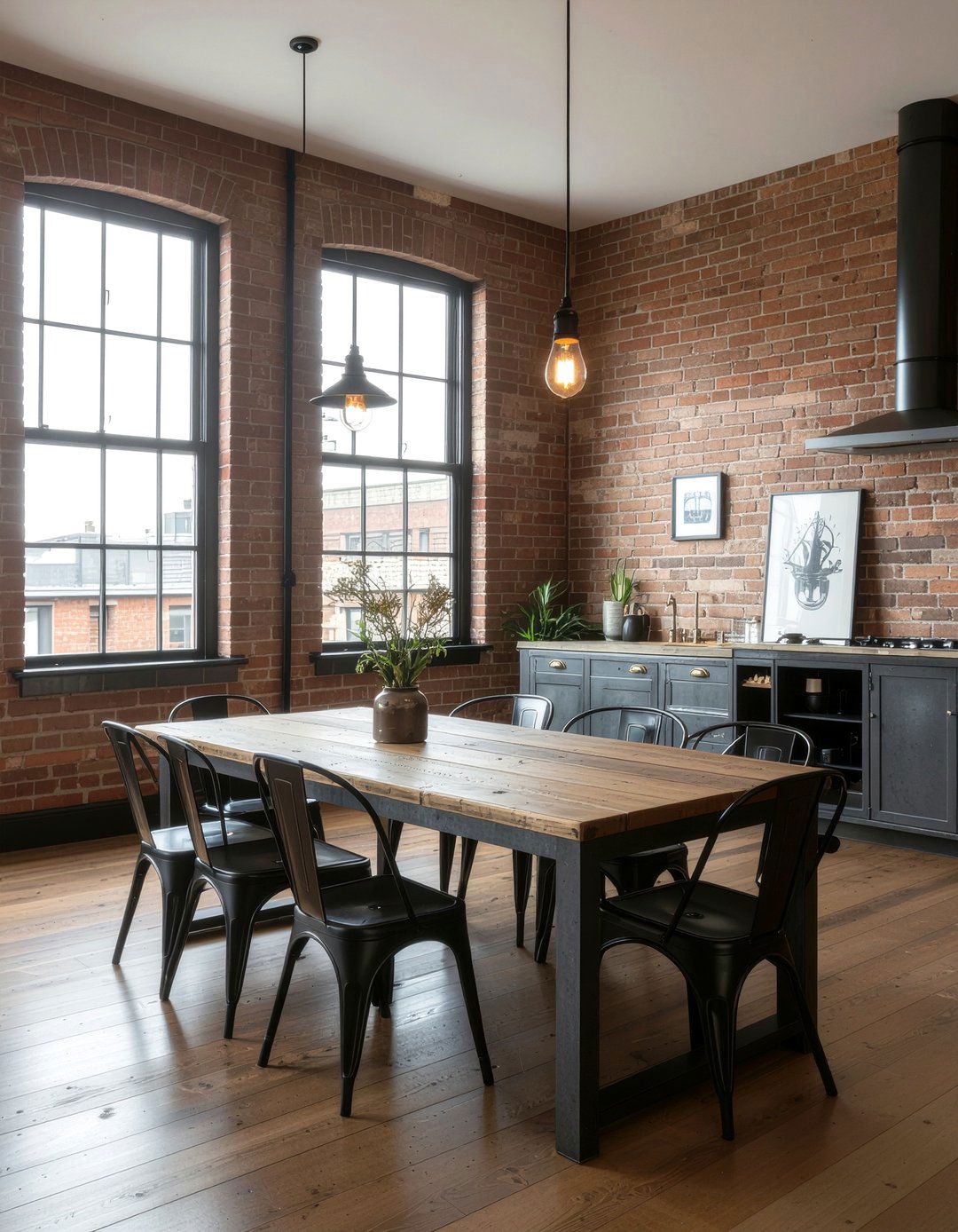 Industrial Dining Room - 30 expert-recommended dining room ideas