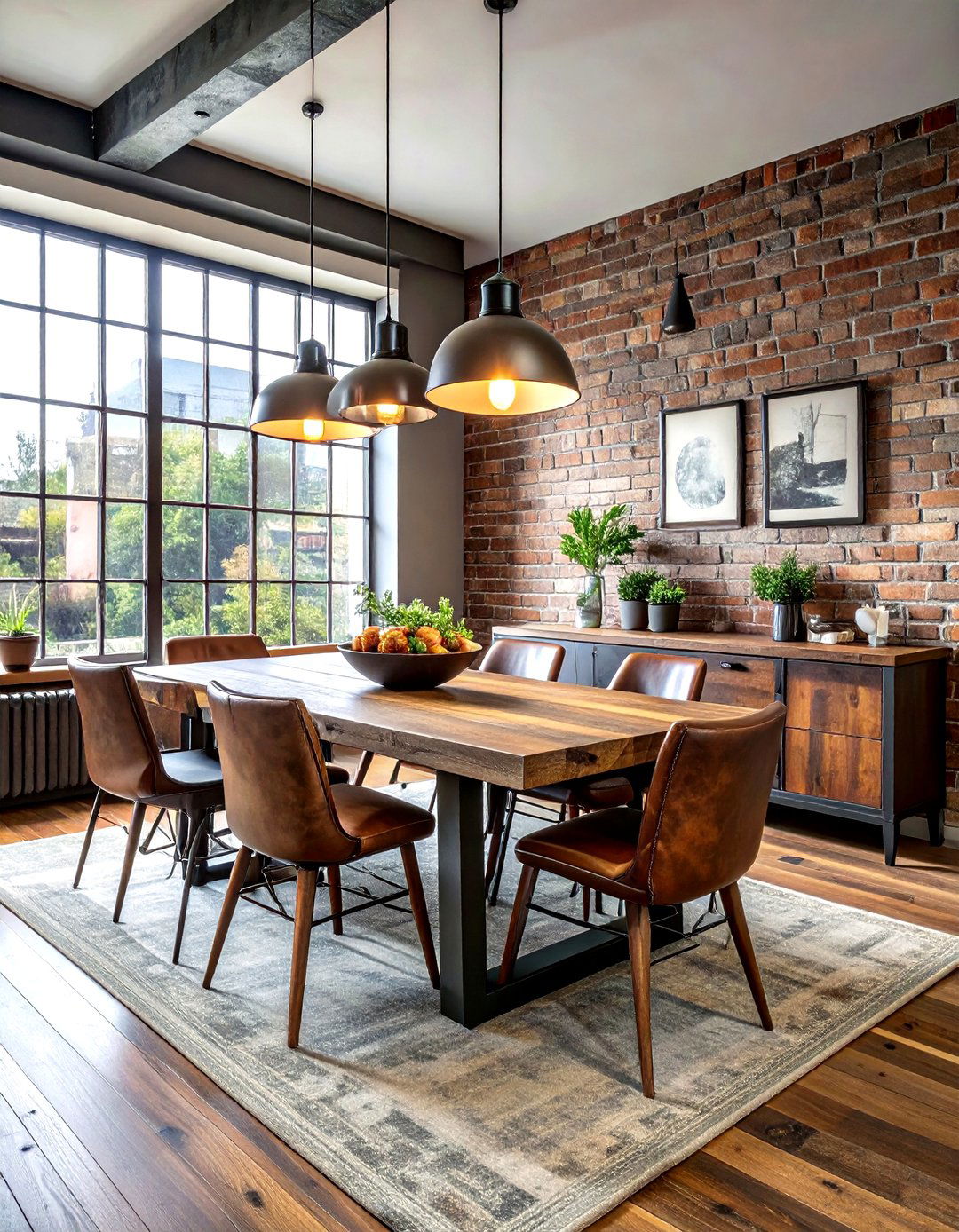 Industrial Dining Room - 30 gorgeous dining room ideas